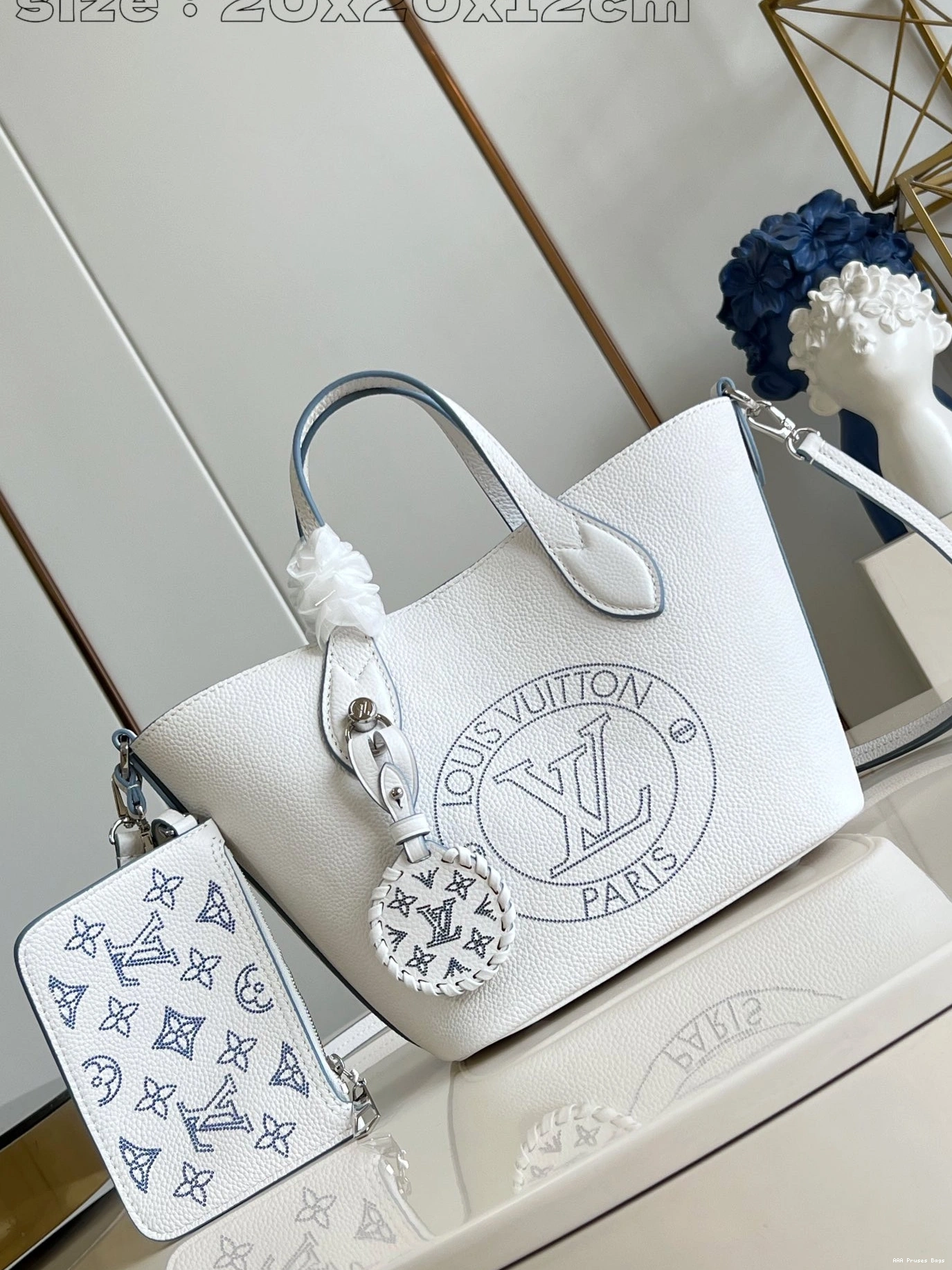 AAA Pruses Bags LOUIS PM Blossom VUITTON 0726